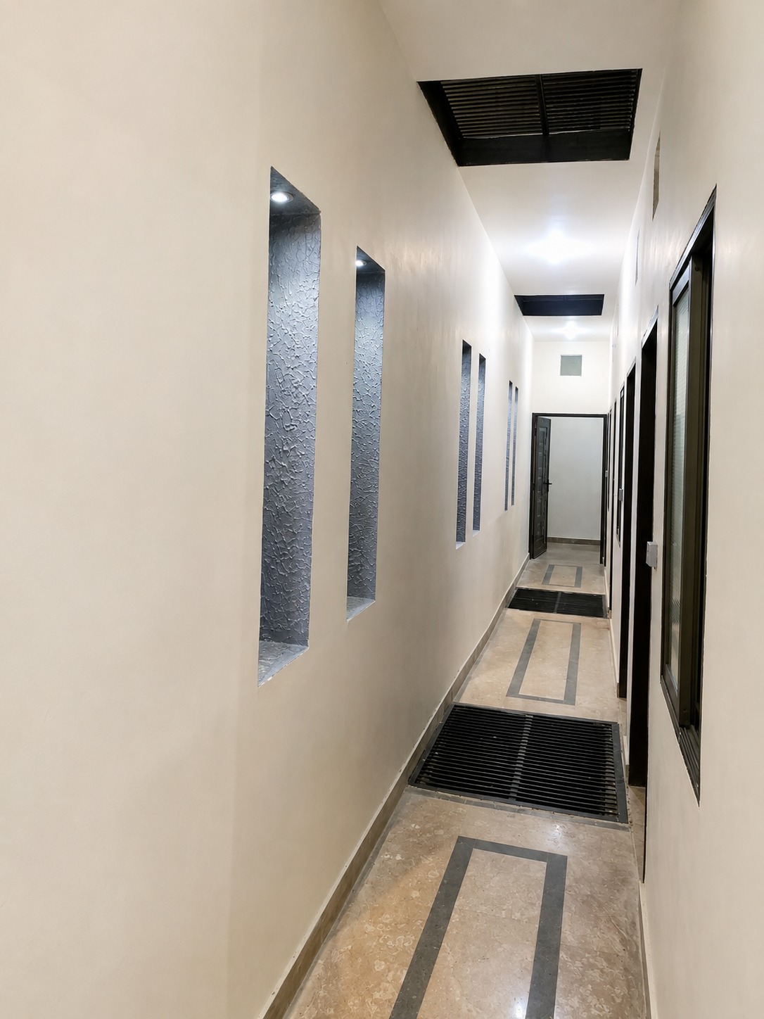 Clean Well-Lit Corridors & Galleries at The Second Home Boys Hostel Lahore